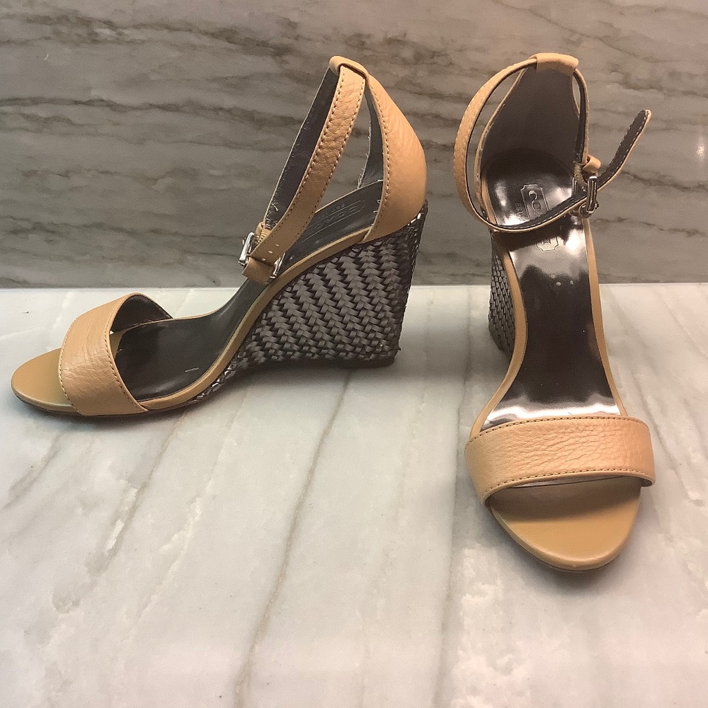 Coach Silver Wedges